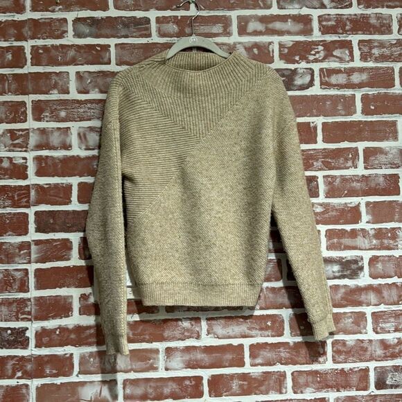 Heartloom Tan Brown Pullover Knit Sweater Sz Small Womens - Picture 1 of 6